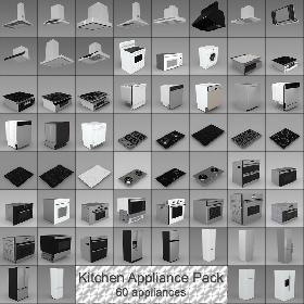 Kitchen appliances pack